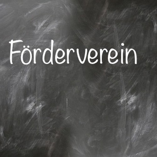 Tafelaufschrift: Förderverein